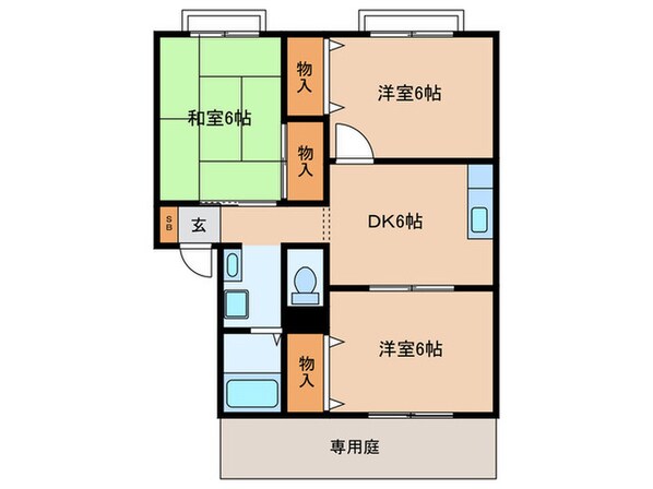 シャルマンコ－トＢ棟の物件間取画像